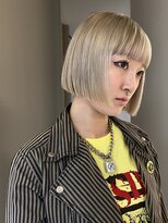 シアター(CIARTOR)&nbsp;ブロンドカラー/ケアブリーチ/タッセルボブ