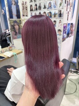 トーキョー オタクヘアー(TOKYO OTAKU HAIR) カシスラベンダー ブリーチカラー ダブルカラー ケアブリーチ