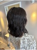 ミディアム×ミックスパーマ
