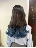 初めてのデザインカラーにオススメ！ブルーグラデーションカラー