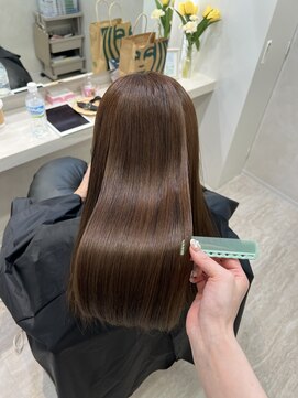 エスドットブルーム 天王寺店(S.BROOM) 髪質改善×ブラウンベージュ