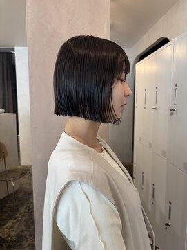 ユッカ 梅田(YUCCA) 【 YUCCA 】大人可愛い20代30代/ボブ/オリーブ