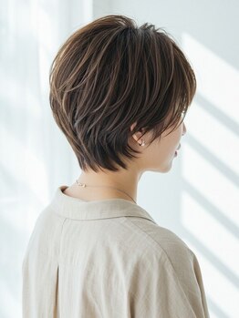 ミリール (Mireel)の写真/白髪は隠すから魅せるの時代☆ブリーチを使用しない白髪ぼかしx髪質改善で回数を重ねる度に美髪に♪