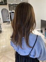 シェノン 赤羽店(CHAINON)&nbsp;ブリーチなしダブルカラー明るいミルクティーベージュ