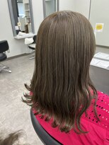 ガルボヘアー 桟橋店(garbo hair)&nbsp;オリーブベージュ　艶髪　可愛い　トリートメント