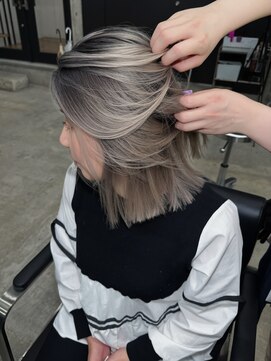 キオクエコ(KIOX eko) シャドールーツ/髪質改善/ムラ修正/レイヤーカット