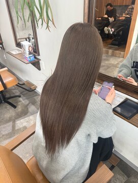 カーキヘアリンク(khaki hair link) オリーブグレージュ
