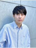 王道マッシュ爽やかダウンバングメンズカット［表参道/メンズ］