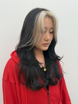 アニー 松戸(ANNI) 黒髪カタログ/クラゲヘアー/オリーブグレー/松戸