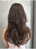 大人っぽ可愛いアッシュブラウン