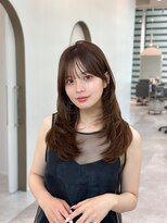 ライズ ネックス ザ サロン 渋谷(LIZE nex the salon) 【小顔レイヤーカット 前髪あり #11】#渋谷駅#韓国#髪質改善