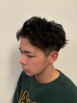 フリー(FREE) ツイストスパイラルメンズパーマメンズカット