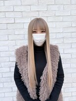 プリーク(preak)&nbsp;盛れる！透明感ミルクティー×スーパーロング