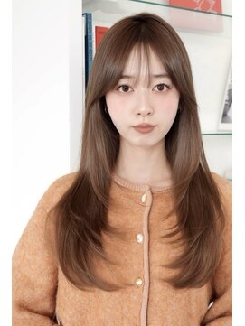 コレクティブワーク 表参道 渋谷(COLLECTIVE WORK) 透明感チョコレートブラウンカラー ×ツヤ感トリートメント