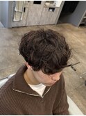 MEN’S HAIR/波巻ツイストスパイラル/フェザーパーマ/本町y