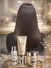 【ホームケアLUXEミニオイル付】カット+イルミナカラー+SYSTEMトリートメント