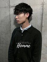 オムファミーユラグ(homme, famille raugh)&nbsp;シャドウパーマ