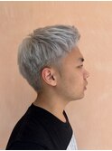ショート/スパイキーショート/ハイトーン/シルバーアッシュ