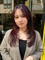 ミリ(mm)&nbsp;10代20代30代レイヤーカット髪質改善くびれ巻き透明感仙台韓国