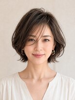 ビフィーノ リルネ(Bifino Rilune) 大人の菱形レイヤーボブ
