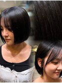 大人かわいいmini bob