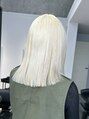 プラス(PLUS)&nbsp;2ブリーチ以上のブロンドからホワイトヘアまで履歴に合わせて。