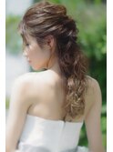 ６月の花嫁　ウェディングヘアアレンジ