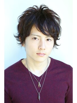 アユラ イオン八戸田向店(AyuRa) ナチュラル外ハネパーマ【イオン八戸田向】