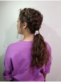 ヘアアレンジ（ダウンスタイル）