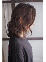 リタへアーズ(RITA Hairs) [RITA Hairs]極細ハイライトxパープルベージュ☆お客様BackShot