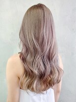 アイティー バイ アルバム 浦和店(IT by ALBUM) ピンクブラウン_セミウェットウェーブオリーブカラー_ba305901