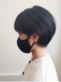 黒髪～耳かけ髪質改善ショートスタイル