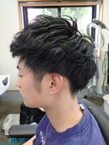 バーバーカミヤ(BARBER髪屋)&nbsp;ツイストパーマ