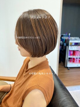 ピアーネ(PIANE) ママさんに喜ばれるショートボブ☆