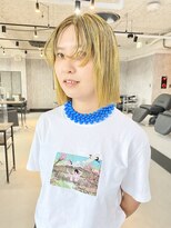 タイドヘアー 高槻店(TIDE HAIR)&nbsp;イエローハイライト