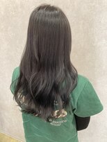 シロトータルデザイン(shiro total design)&nbsp;暗髪カラー×コバルトブルー