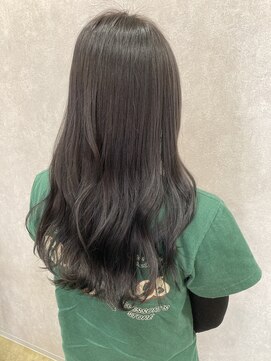 シロトータルデザイン(shiro total design) 暗髪カラー×コバルトブルー