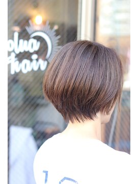 エコルアヘアー 西口(ecolua hair) ショート×アッシュ