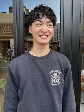 ヘアー アイス ルーチェ(HAIR ICI LUCE) スパイラルパーマ　メンズパーマ　メンズヘア　/中西