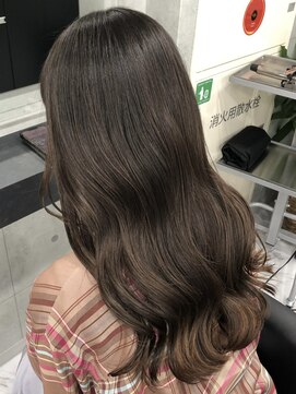 エンディアリング 東銀座(Endearing) 上品艶髪韓国風ロング髪質改善トリートメント巻き髪ヘア