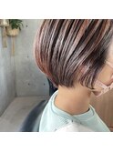 丸みショートボブ(田岡)
