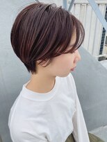 ハウスアンドヘアーワークス(House&Hair works) 前髪あり大人小顔ショート30代40代50代　藤沢