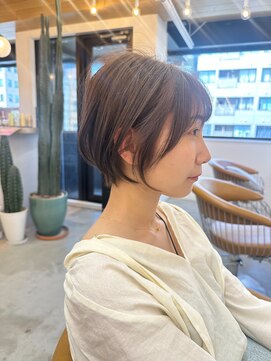 ロンドアジュール 横浜(Lond azur) ☆３６０度骨格矯正丸みくびれショートボブ【横浜】