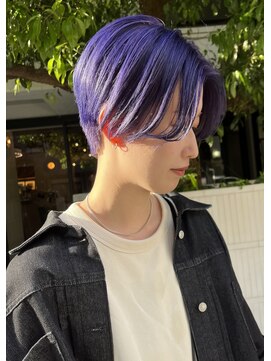 ユーリカ(Eurica) ショートカット/パープルカラー