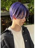 ショートカット/パープルカラー