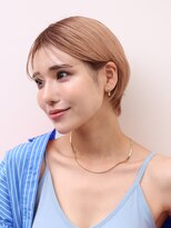ヨファ ヘアー(YOFA hair)&nbsp;斜めバングシルキーベージュデザインカラー0801