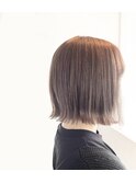 切りっぱなしボブ