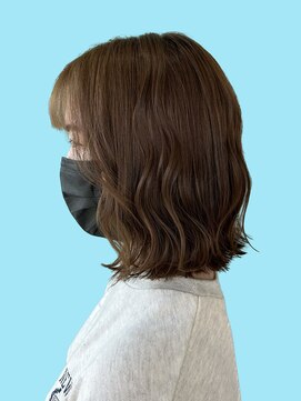 ウシワカマルエムティードット(USHIWAKAMARU MT.) マロンベージュボブ