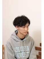 モナミ美容室 波巻き風ツイスパ