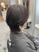 リッカ(LICCA)&nbsp;【LICCA NOE】韓国風ニュアンスパーマ＋中性ウルフ